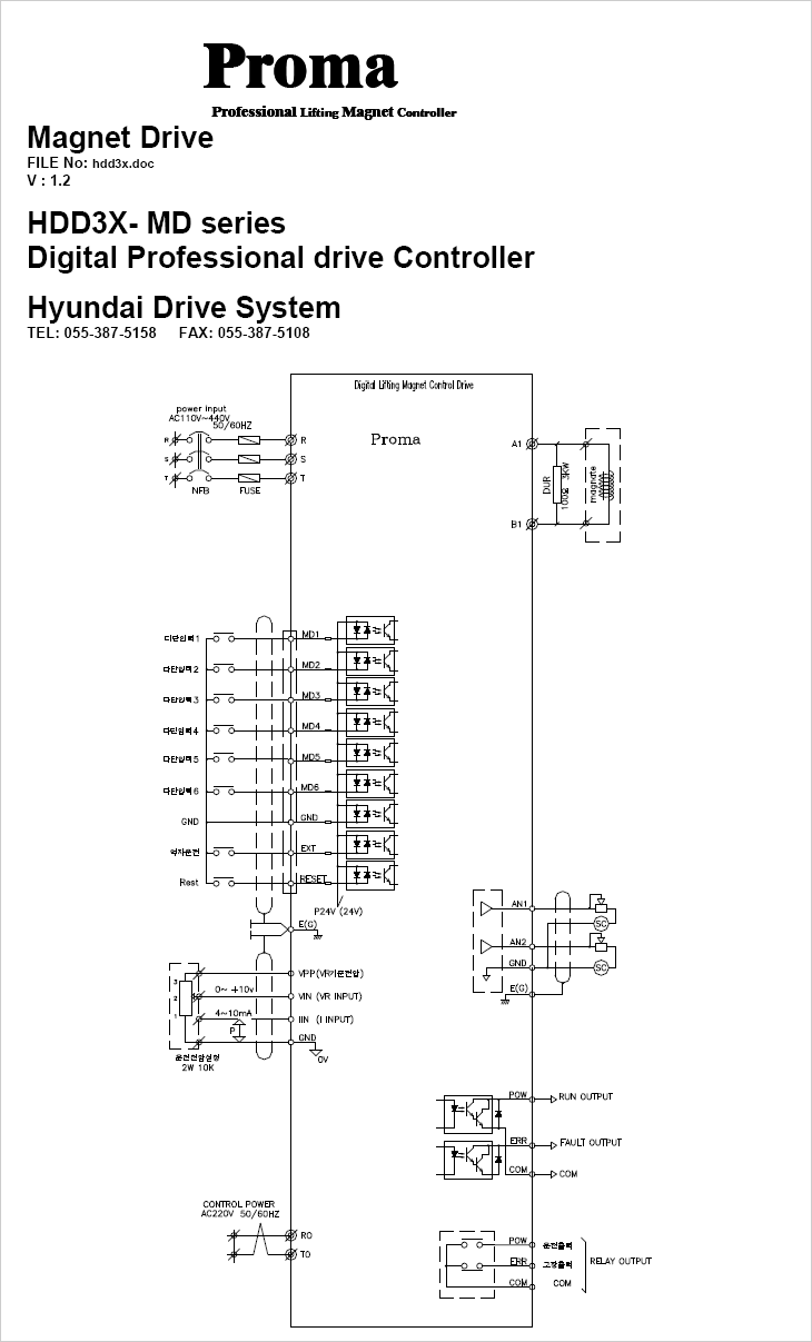 lifting magnet controller PROMA ���� magnet drive